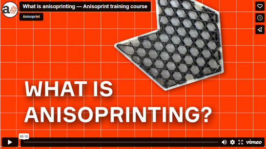 What is anisoprinting?